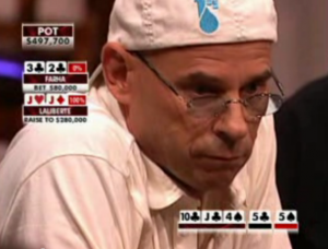 Laliberte on HSP with Jacks full against Farha Guy Laliberte on High Stakes Poker